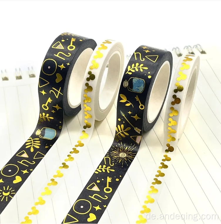 Custom Craft Fashion Decorative Foil Washi Tape