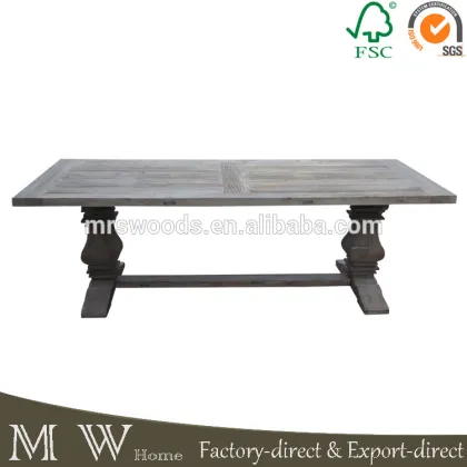 vintage french elm dining table, recycled elm furniture, elm furniture