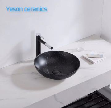 Modern Handmade Marble Wash Basin for Hotel Bathroom - Matt Finish