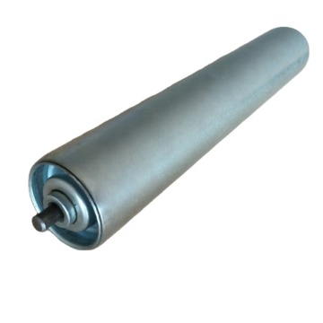 50mm Galvanized Spring Shaft Gravity Roller