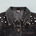 Toddler Jacket Denim Button Cardigan