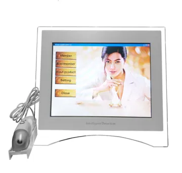 Touch screen skin analyzer camera / skin scope analyzer / skin scanner analyzer