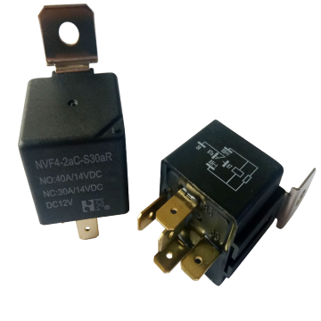 auto relay NVF4-2aC-S30aR with resistance
