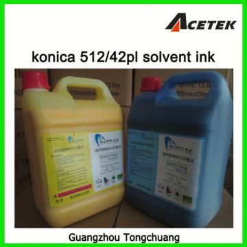 allwin konica 14pl solvent ink for allwin machine konica minolta