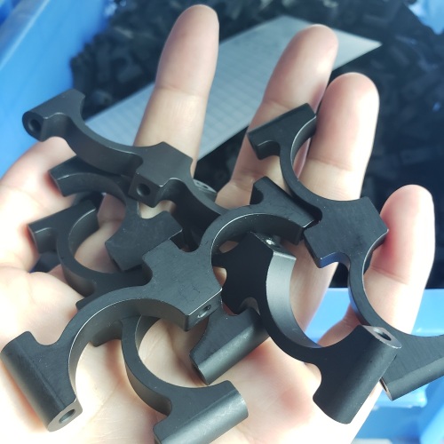 Aluminum CNC tube clamp 16mm OD free anodizing