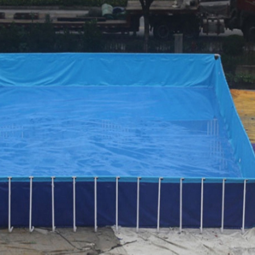 Novo design de tamanho grande, piscina retangular feita personalizada