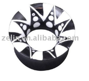 water buffalo horn piercing jewelry ear plug