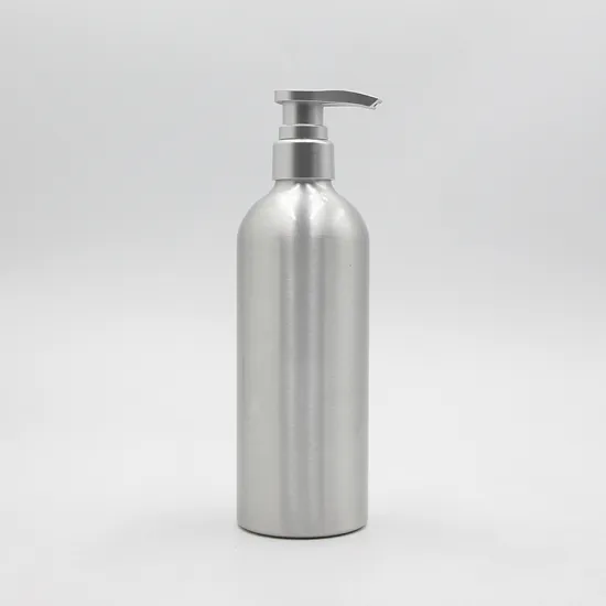 aluminum bottles with pump for lotion
