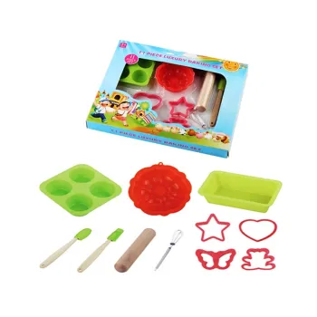 Kids Baking Set: 11 Piece Baking and Decorating Tools Kit
