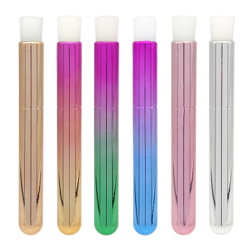Blackhead Remover ooggereedschap met roze schuimborstel voor wimperverlenging schoonmaak