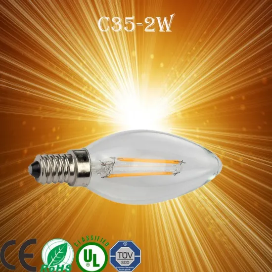 NEWEST led 1 watt bulb electronics filament e14/high quality chandelier products candle lamp holders light Filament bulb LED