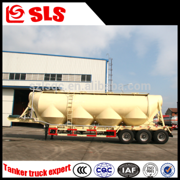 25 ton tanker semi-trailer for low density powder material with air bag suspension