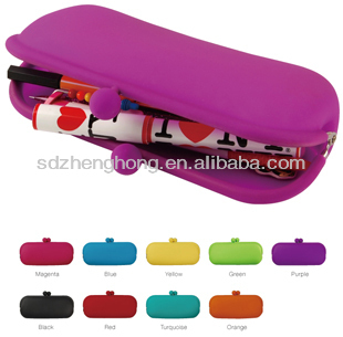 Fashionable silicone glasses case