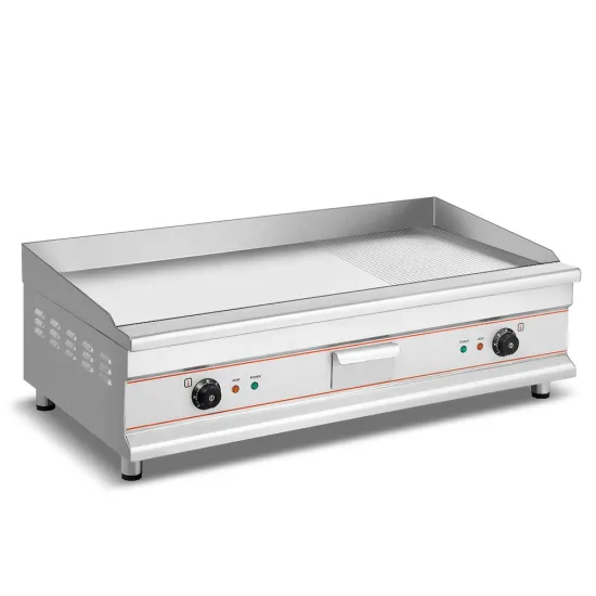 Hot Sale 6KW Commercial Gas Griddle with Two Burners