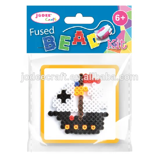 DIY non toxic Ironing beads with pegboard