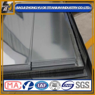 0.8mm nickel titanium alloy NiTi sheet