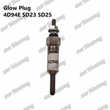 Glow Plug 4D94E SD23 SD25 สำหรับชิ้นส่วนเครื่องยนต์ Yanmar