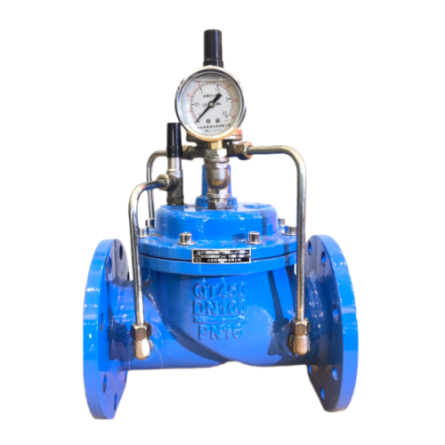 Sistema de válvula de alivio de presión de brida confiable