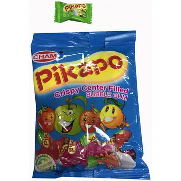 Center filled bubble gum,crispy center filled bubble gum