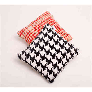 decorative new design knitted woven cushion cover pilow