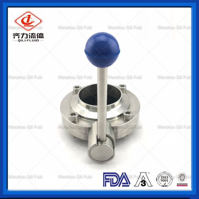 Sanitary Stainless Steel Butterfly Valve 31