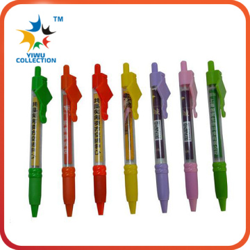 flag ballpoint pen,creative banner pen,roll out banner ball pen