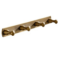 Brass vintage brass brushed row hook coat hook