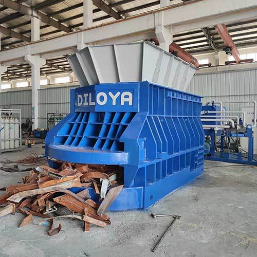 Waste Metal Container Shear Machine
