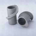 PE PVC Barrel de tornillo de extrusión bimetálica