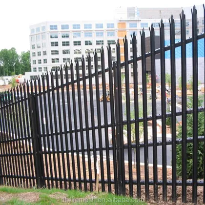 Heavy Duty Steel W Type Trident Palisade Fencing