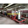 15000 Litros 6ton Mobile Skid Propane Stations