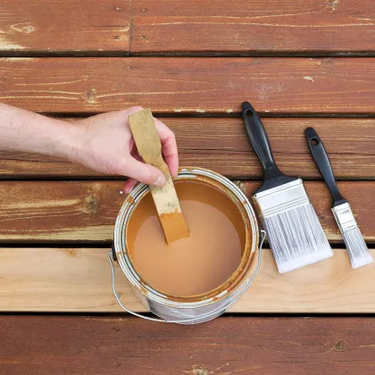 Wholesale Wooden Paint Paddle Wood Stir For Paint