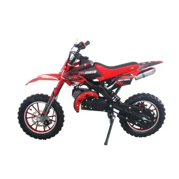 China Factory Offers Sample 49CC Two-Stroke Dirt Bikes and Motors