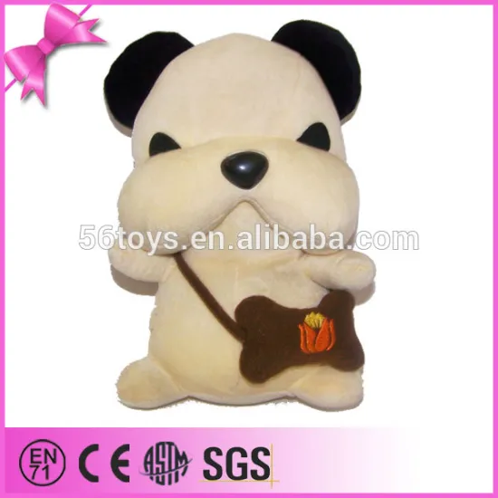 cheap factory sales dog plush toys pug dog toy for kid