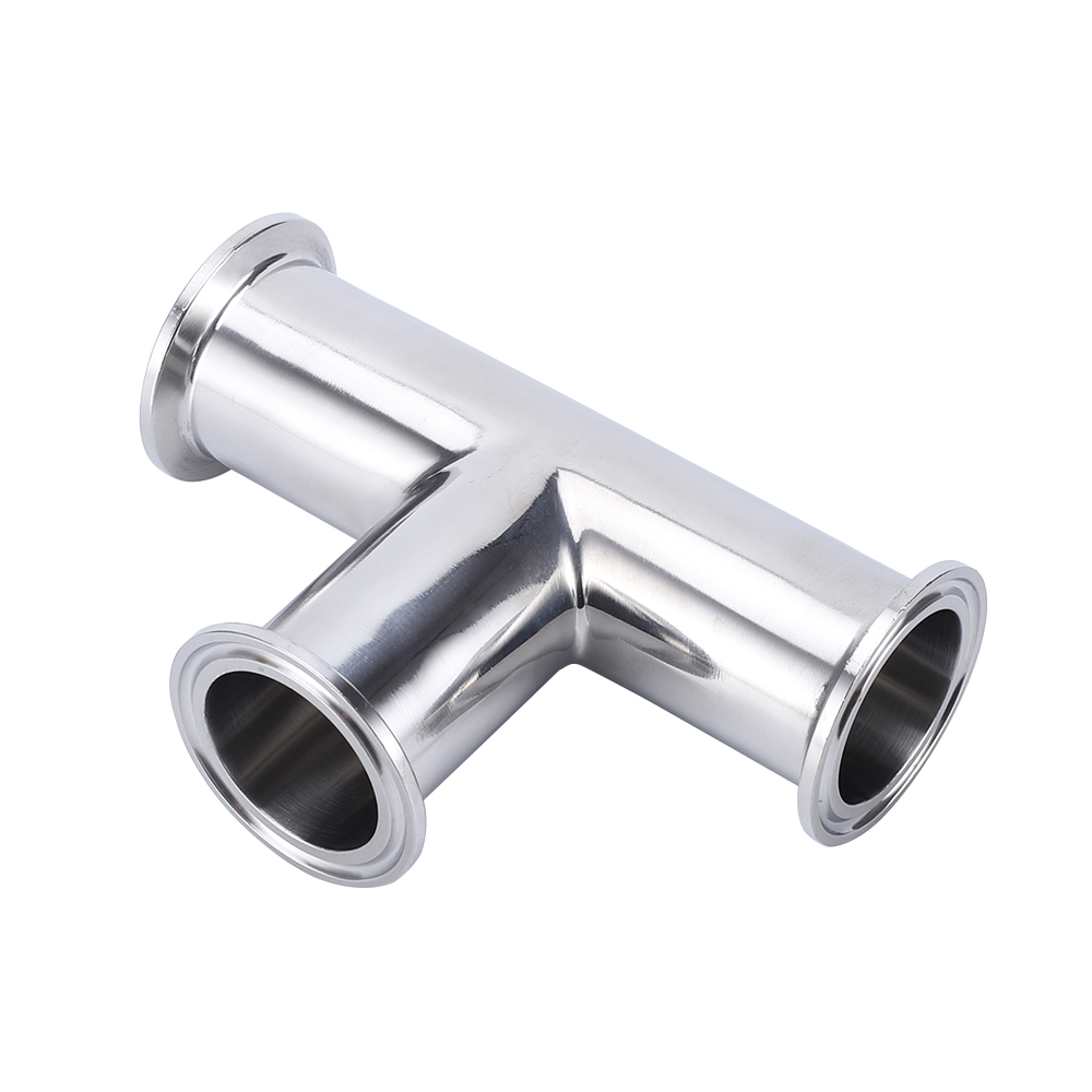 Tri Clamp 3 Way Equal Tee Fittings Connector