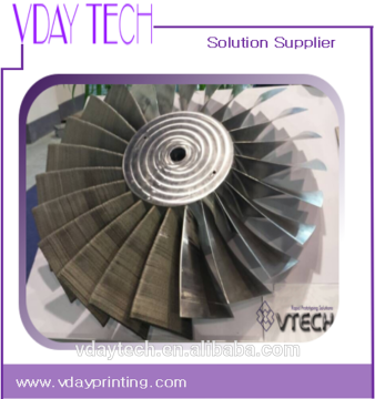 Standard 3d metal parts fast prototyping with the help of 3d metal laser DMLS pirnter