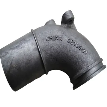 ISDE 4.5/6BT/4BT Cylinder Diesel Engine Exhaust Outlet Elbow Pipe Part 3910991
