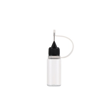 Wholesale Manufacturers Offer 10ml & 30ml Needle PET Transparent Plastic Bottles for Packaging & Pigment Extrusion