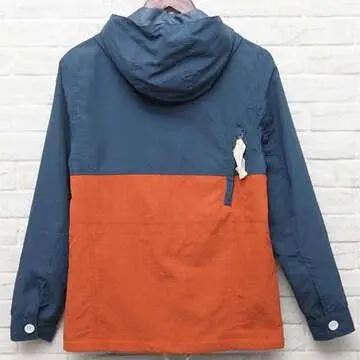 Fashionable men's hoodie windbreaker