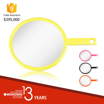 Yellow Professional Salon Hand Mirror