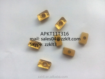 good quality milling inserts cnc tungsten carbide inserts APKT11T316