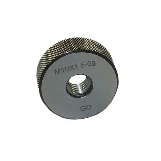 High Precision Custom Metric Thread Plug Ring Gauges - Go No-Go Screw Ring Measurement