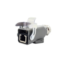 Connettore base a base di pannelli RJ45 da 8 pole Snap-On RJ45