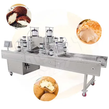 Cake Depositor Fill Machine for Cake Production Line in Food Shop