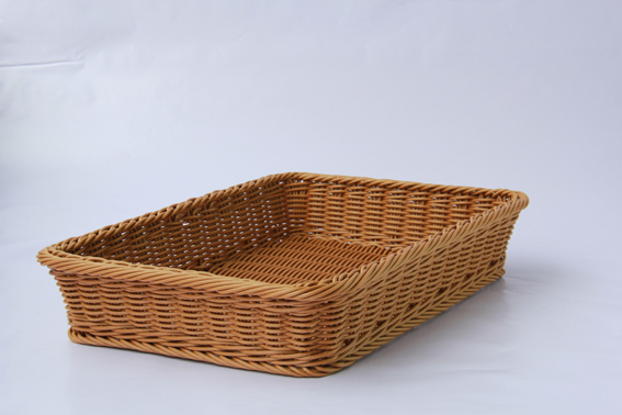 polypropylene plastic rattan basket for sushi,