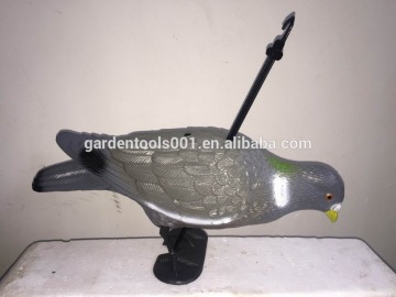 plastic pigeon decoy with plastic detachable feet 203