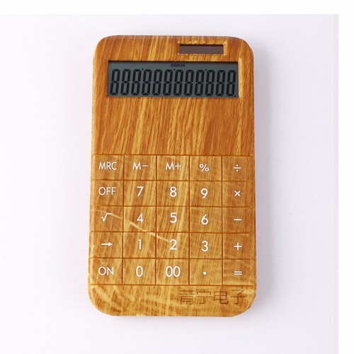 12 cijfers Desktop Calculator met verwisselbare Cover