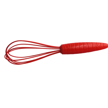 Red silicone egg beater