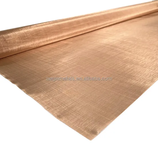 Pure Copper Wire Mesh Screen for EMF and RF Shielding - Faraday Cage