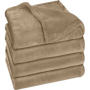 Бросочное одеяло с флисовым покрытием 300GSM Fuzzy Soft Microfiber одеяло